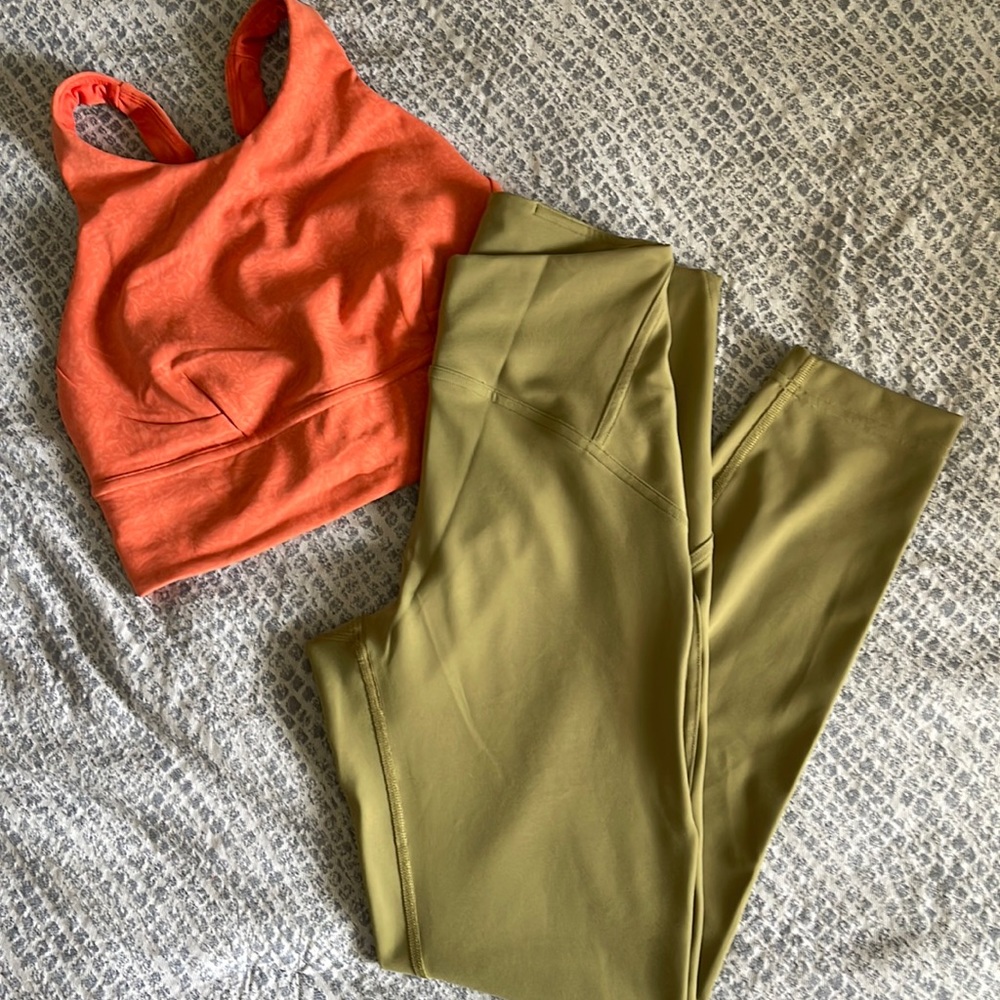 Lululemon InStill High-rise tights 25”- light green